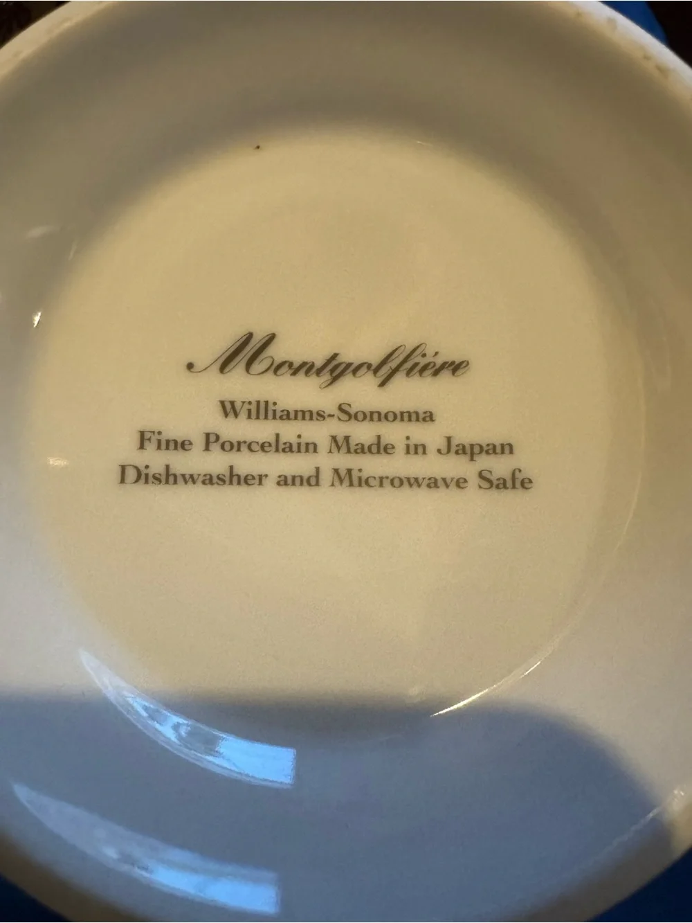 Williams-Sonoma Montgolfiere hot air balloon  porcelain teapot with lid.